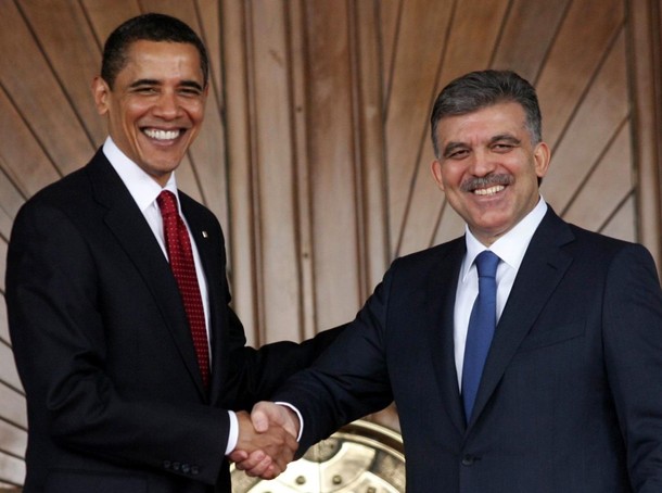 US President Obama and Turkish counterpart Gul