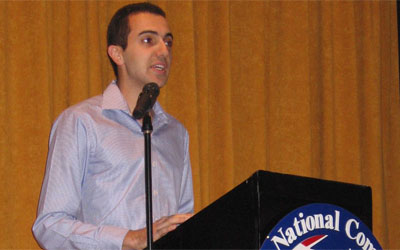 ANC Australia Political Relations Officer, Vache Kahramanian